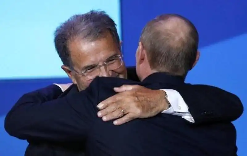 VLADIMIR PUTIN E ROMANO PRODI