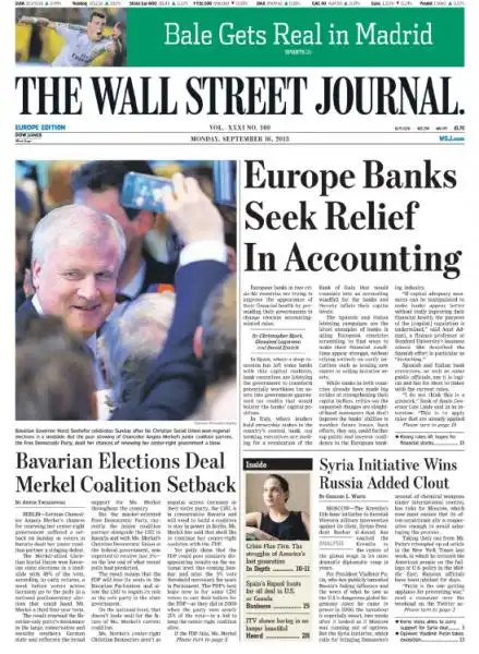 THE WALL STREET JOURNAL 