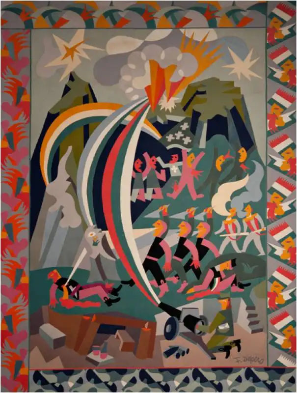 9.Fortunato Depero, Guerra-festa, 1925