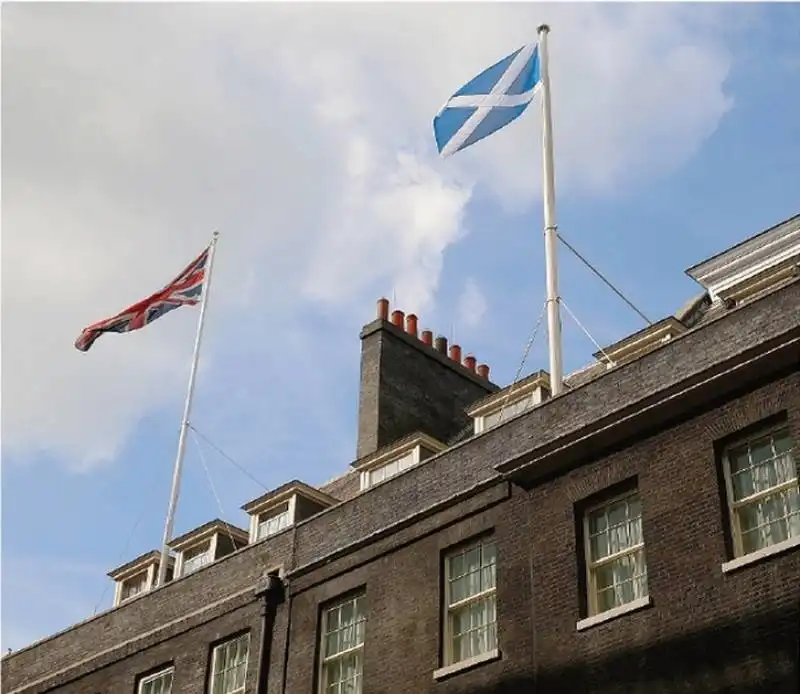 BANDIERA SCOZIA DOWNING STREET