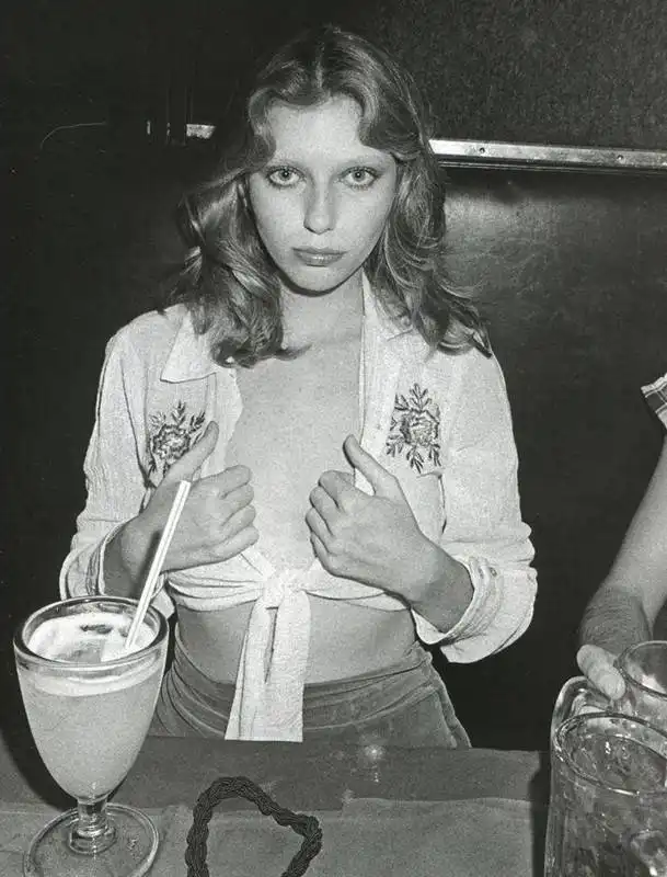 bebe buell at max’s kansas city, 1972