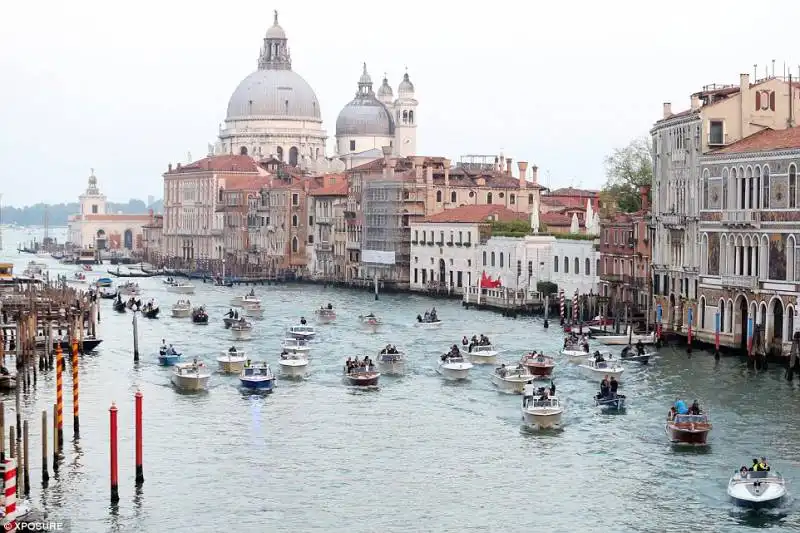 clooney matrimonio a venezia 37