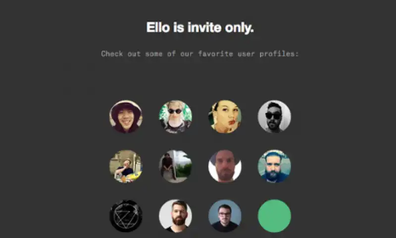 Ello il social a inviti