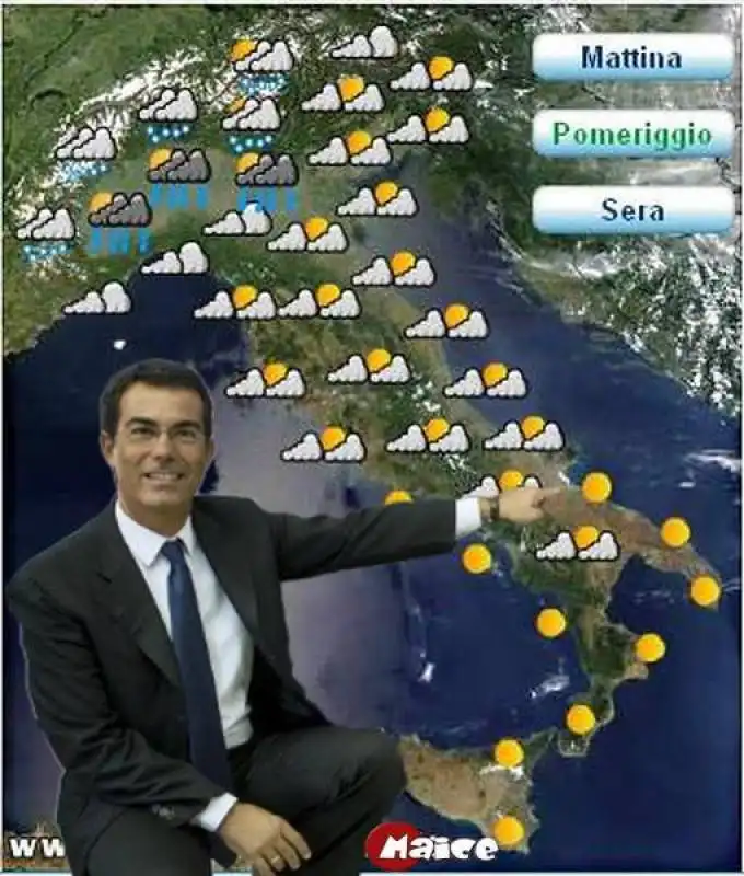 floris conduce tutto   il meteo