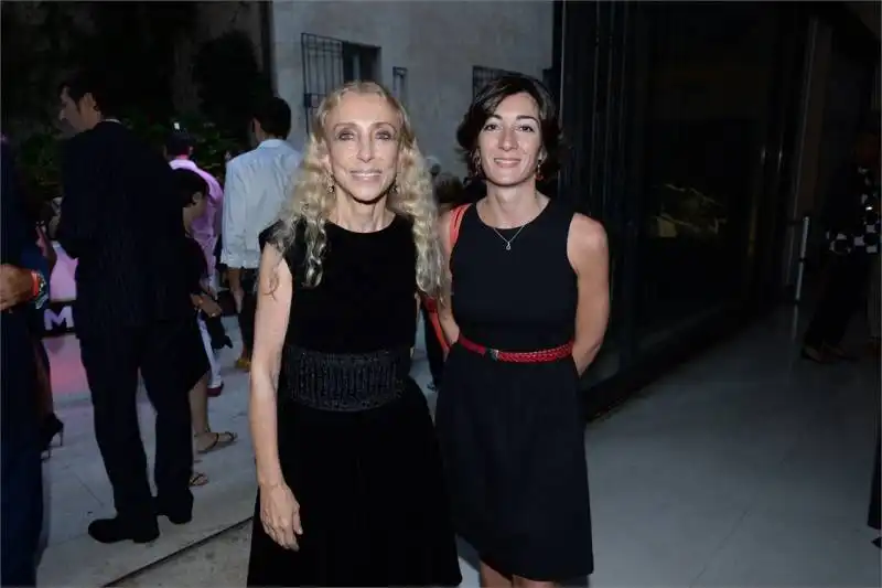 franca sozzani e cristina tajani