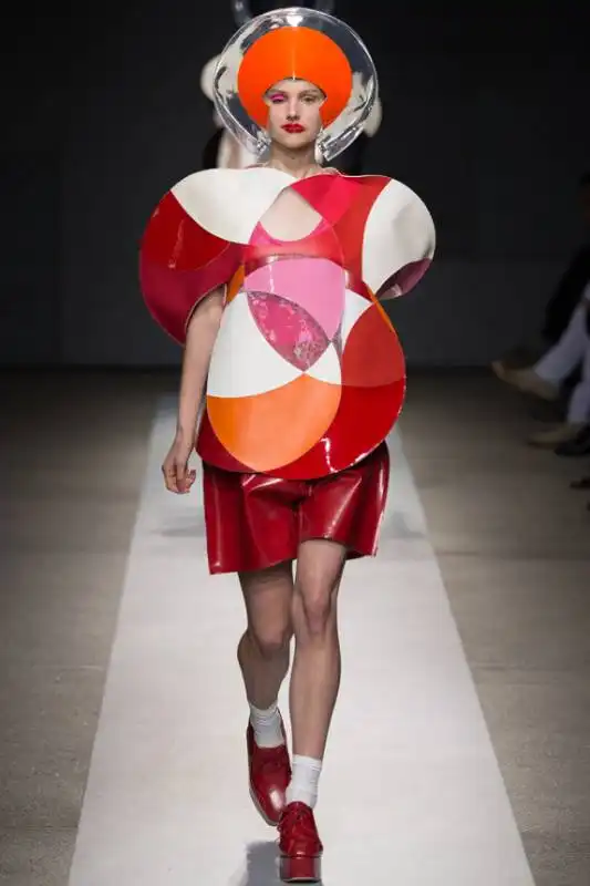 geometrie colorate per junya watanabe