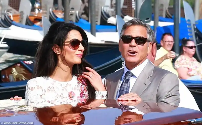 george clooney e amal   il giorno dopo 12