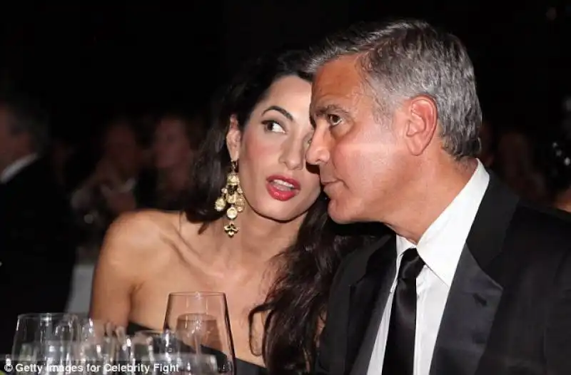 george clooney e la sua fidanzata amal alamuddin 9