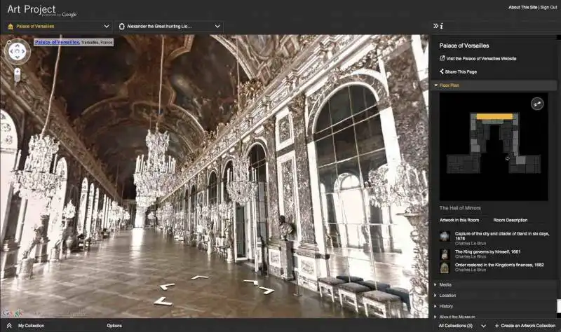 google art project versailles