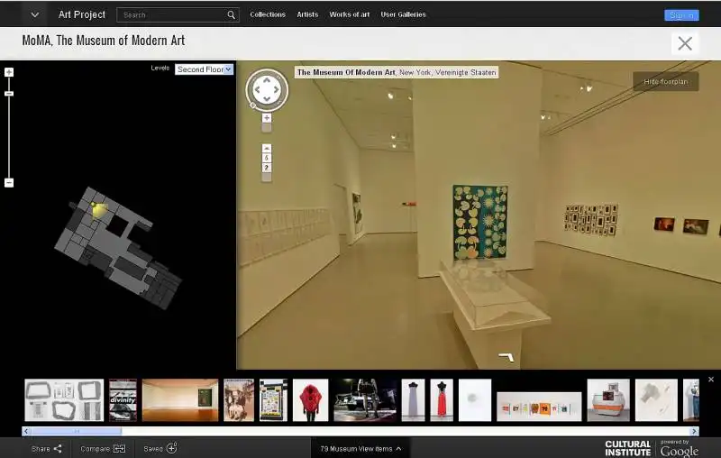 google cultural institute viaggio nel moma di new york