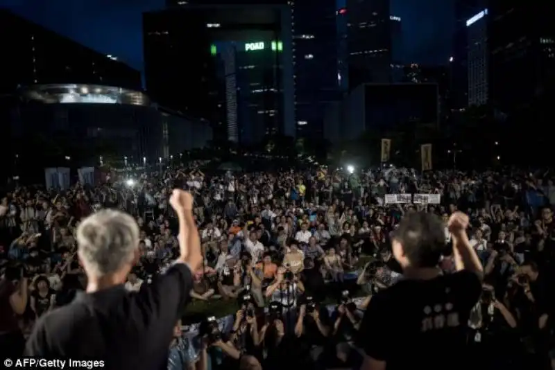 hong kong protesta contro la cina 2