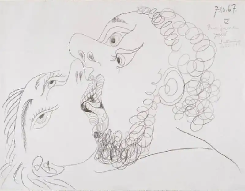 il bacio di picasso