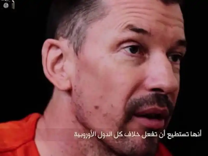 john cantlie prigioniero di isis 