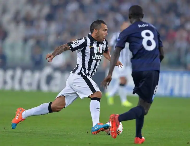 juventus malmoe tevez 