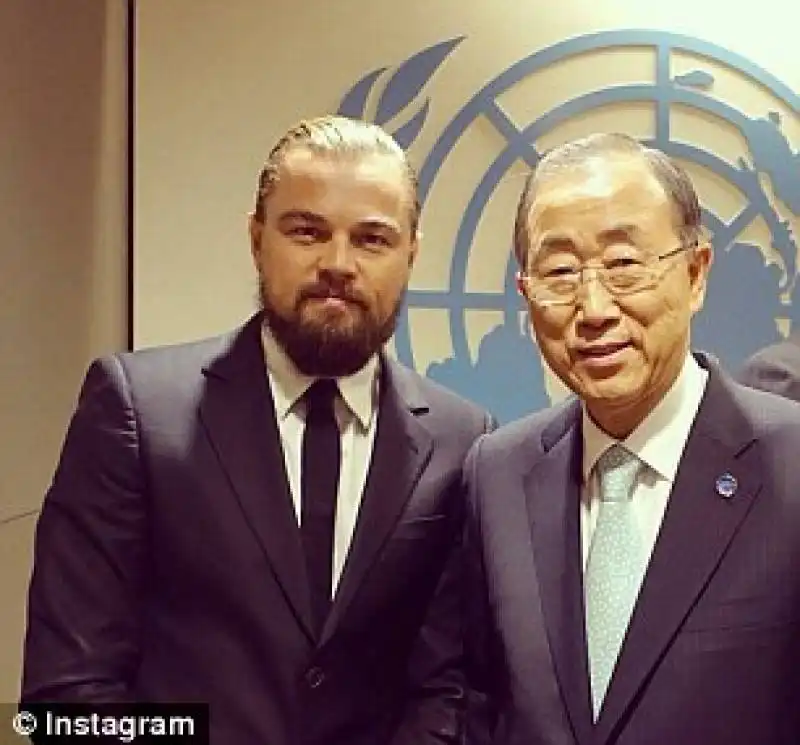 leonardo di caprio all'onu 8