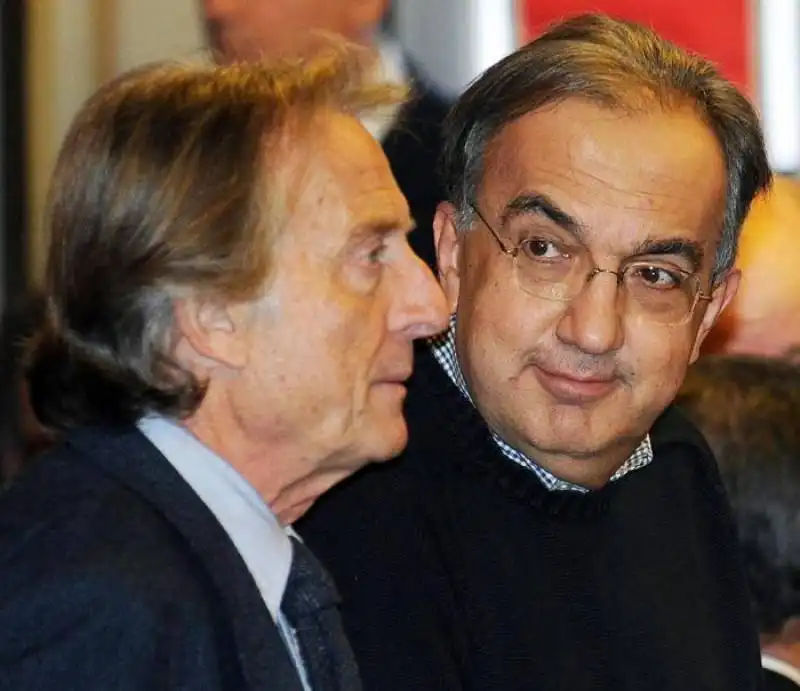 Montezemolo Sergio Marchionne 