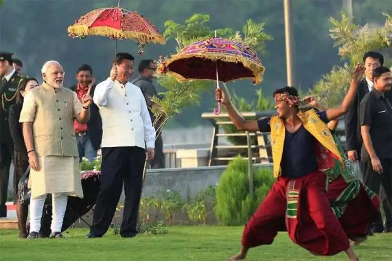 narendra modi xi jinping in india