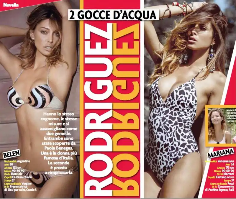 novella 2000   belen rodriguez contro mariana rodriguez