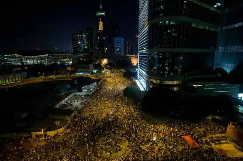 occupy central   manifestazioni e proteste a hong kong 11