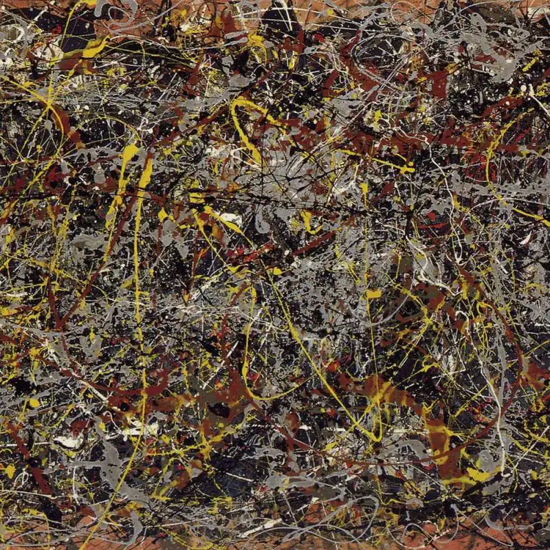 painting no5 jackson pollock 