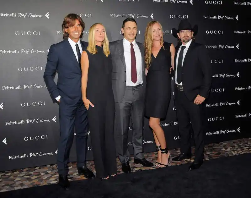 patrizio di marco frida giannini james franco christina voros e compagno foto carbone gmt068