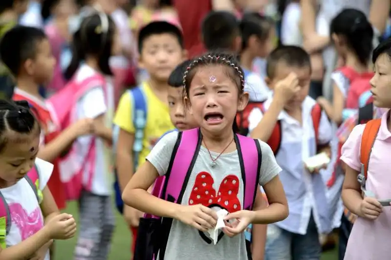 primo giorno di scuola cina