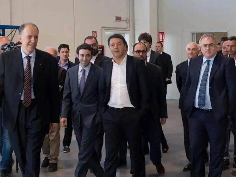 renzi alla sitael di bari