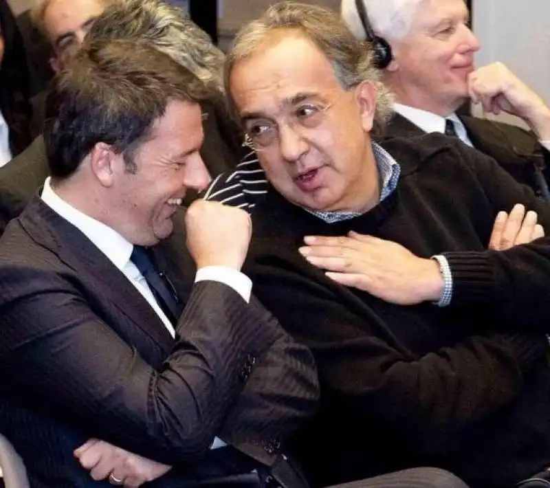 renzi e marchionne al council on foreign relations  