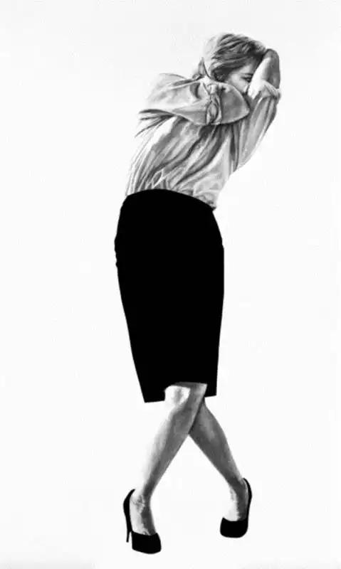 robert longo disegna cindy sherman