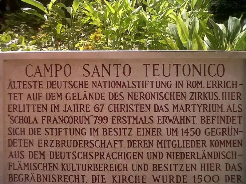 roma   campo santo teutonico  6