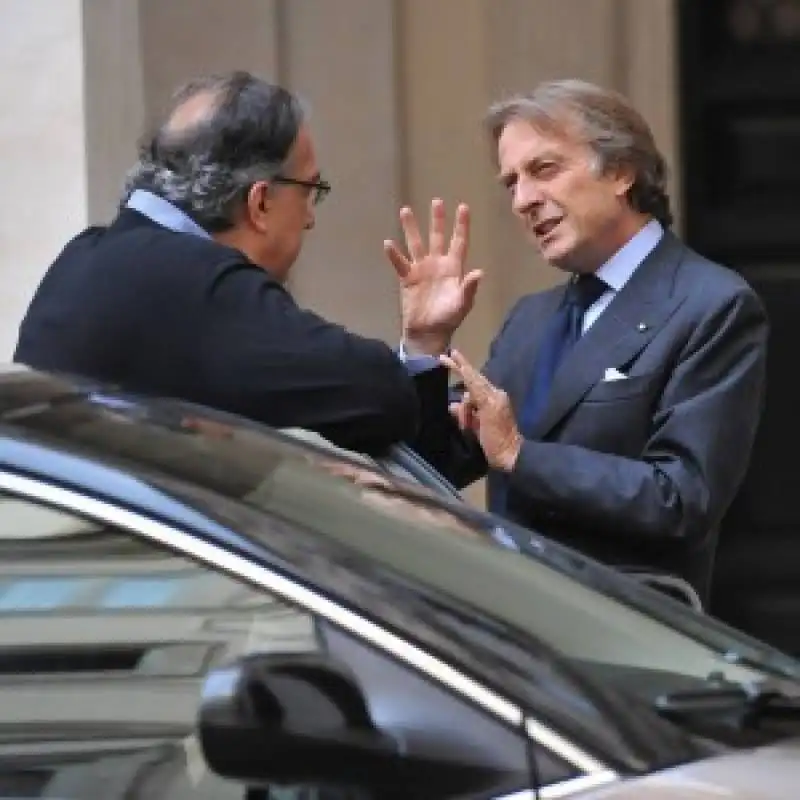 Sergio Marchionne e Luca di Montezemolo 