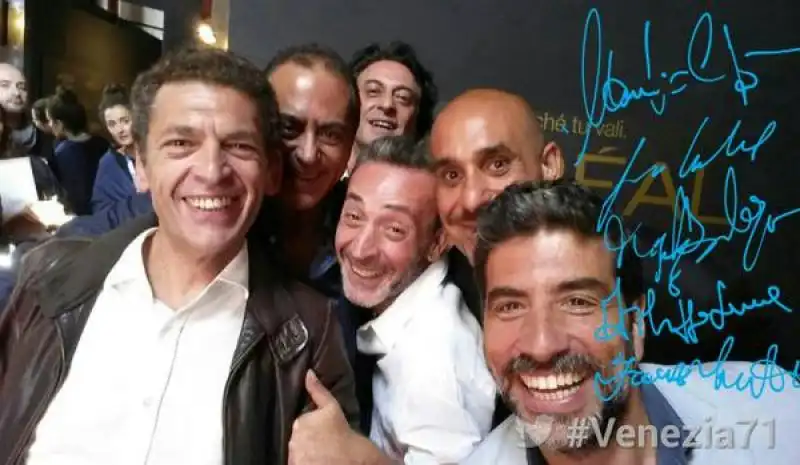 twitter mirror il cast della trattativa a venezia