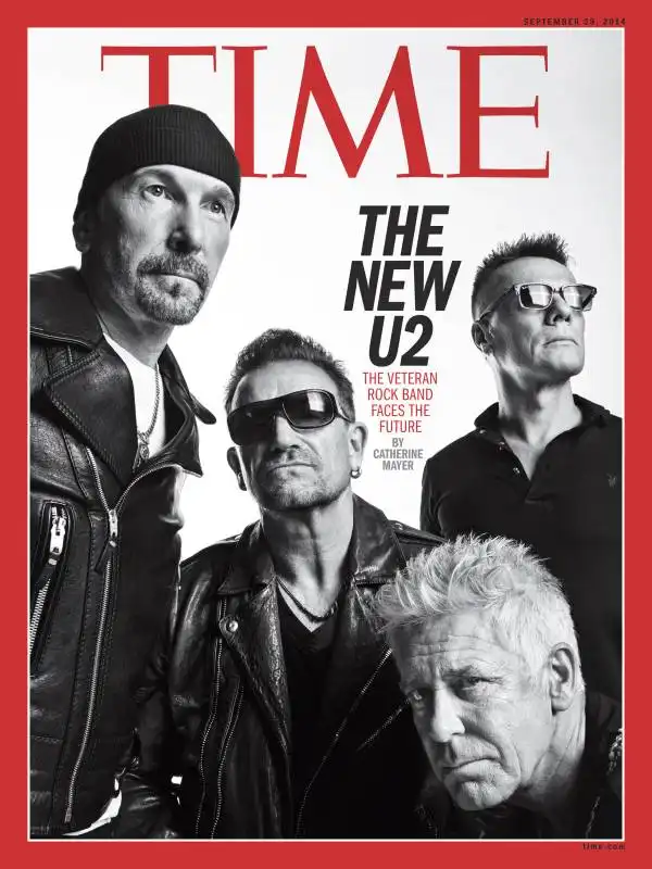 U2 SULLA COVER DI TIME