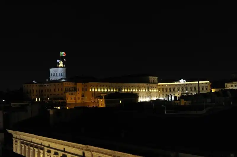 vista quirinale da casa pazzaglia