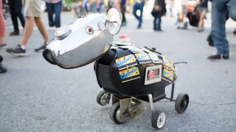 world maker faire cane robot