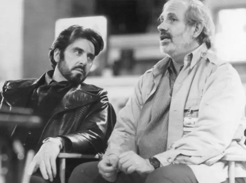 AL PACINO E BRIAN DE PALMA