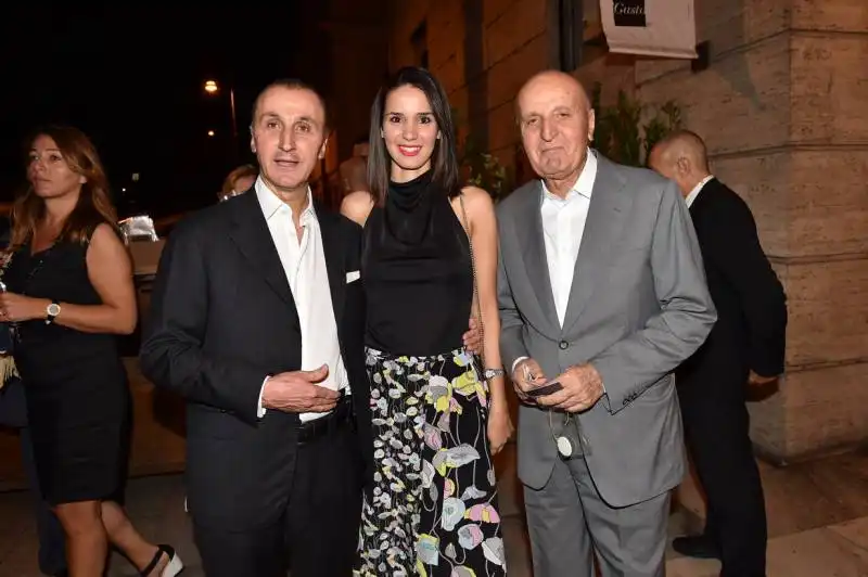 andrea meschini con anna e domenico bonifaci