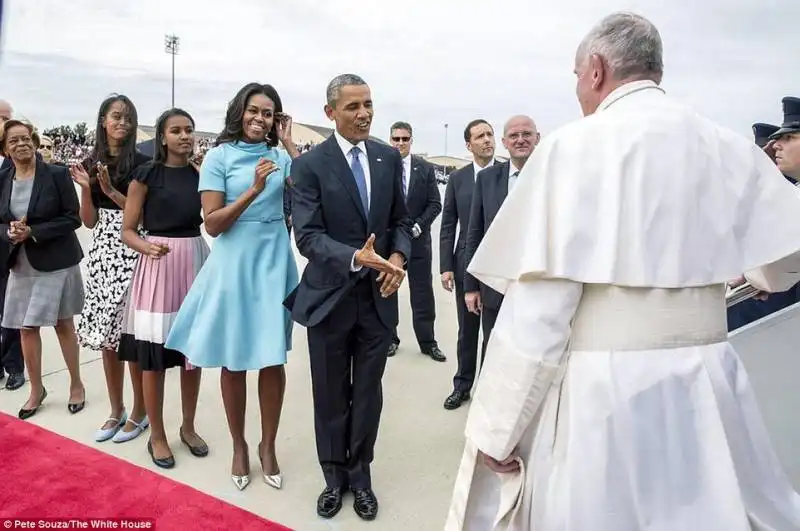 barack obama riceve papa francesco