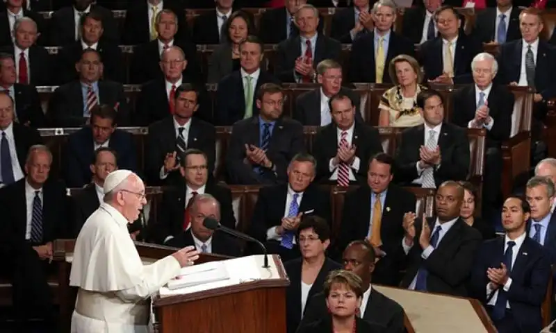 BERGOGLIO AL CONGRESSO USA