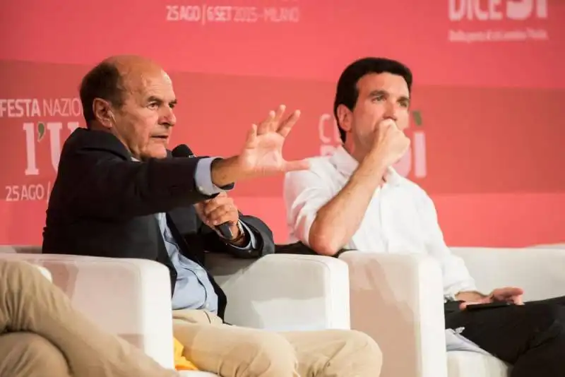 BERSANI E MAURIZIO MARTINA ALLA FESTA DELL UNITA