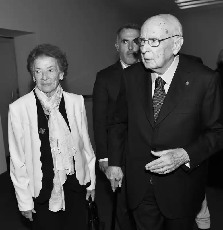 clio e giorgio napolitano