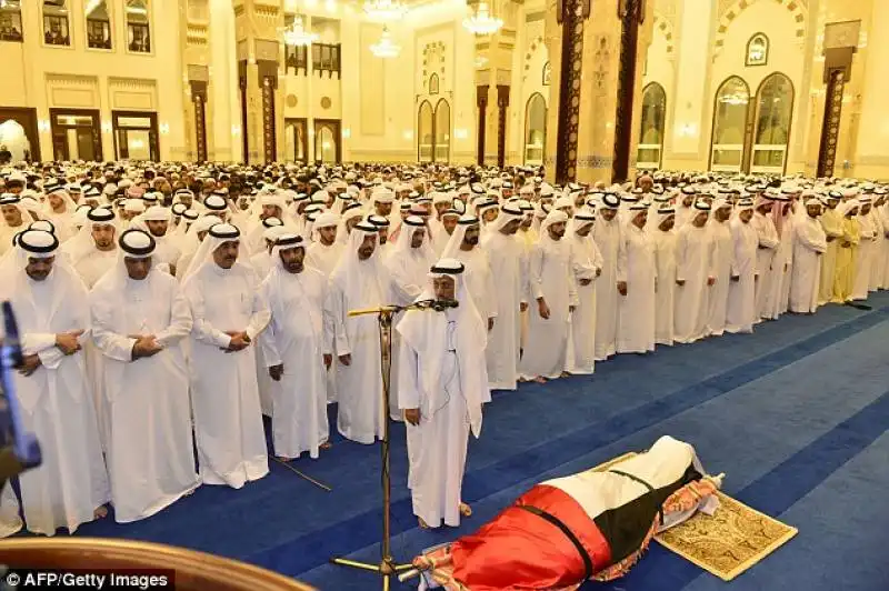 funerale di rashid al maktoum