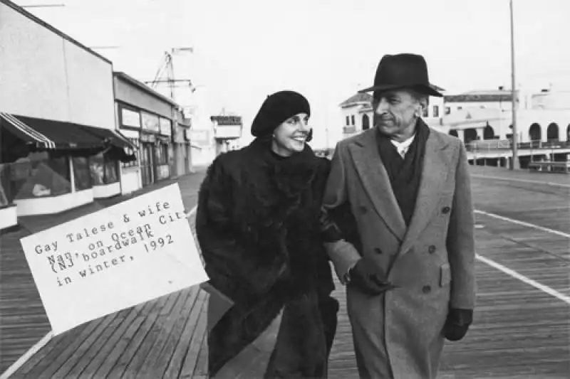 gay talese e nan a ocean city nel 1992