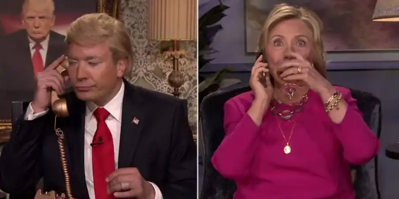 hillary clinton jimmy fallon donald trump