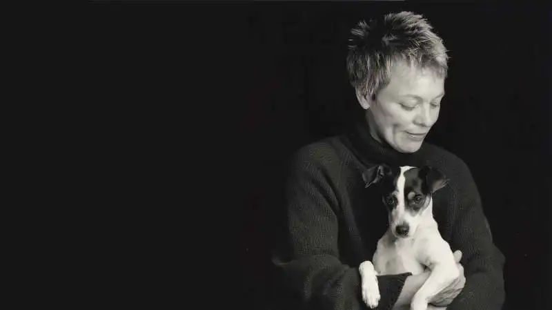 Laurie Anderson nel suo 