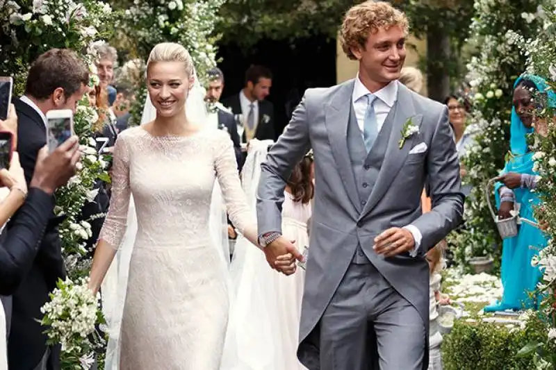 matrimonio   pierre casiraghi beatrice borromeo  