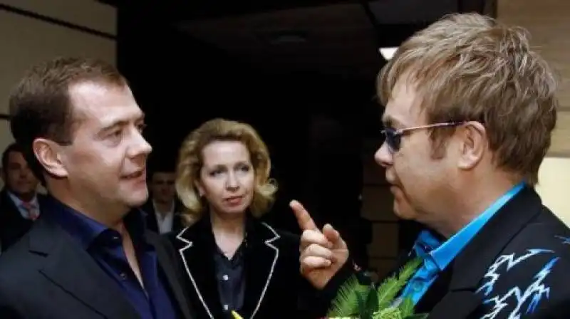 medvedev elton john