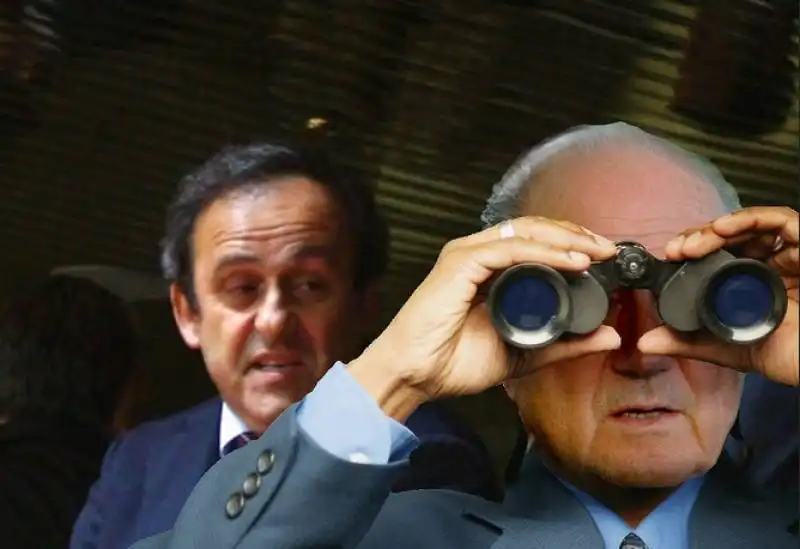 michel platini sepp blatter  1