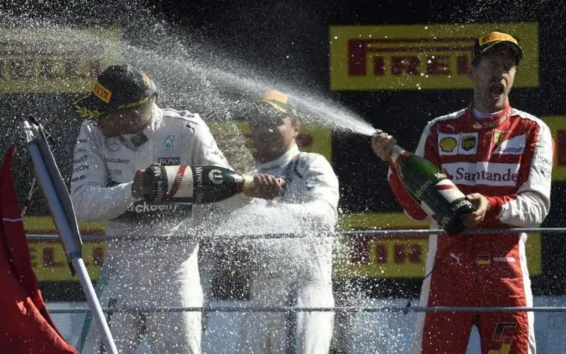 MONZA HAMILTON VETTEL 1