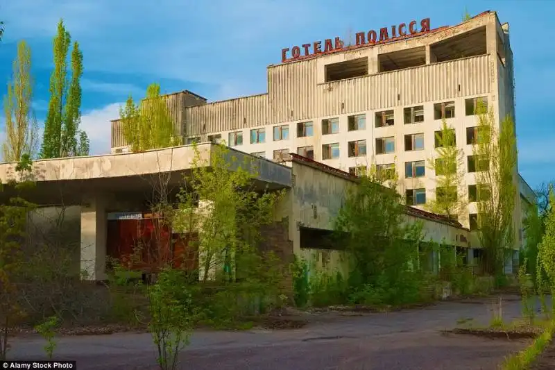 pripyat   vicino alla centrale di chernobyl in ucraina